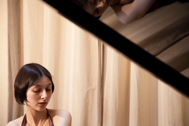 Die Konzertpianistin Valentine Buttard