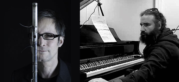 Eric Drescher| Flöten, Pavlos Antoniadis | Klavier - Colours and Sounds Of Wood And Air (Festival EnCounterpoints | Neue Musik im Winskiez)