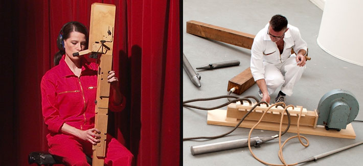 Susanne Fröhlich | Blockflöten Thomas Noll | Aerophon - luftArt (Festival EnCounterpoints | Neue Musik im Winskiez)